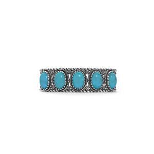 Southwest Spirt Sterling Silver & Turquoise Cuff Bracelet- Size 6.75- NWT- $1025